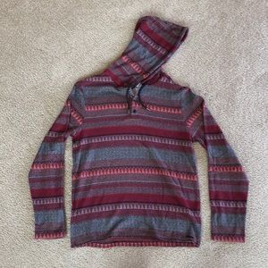 A light hoodie that was purchased from Pacsun.